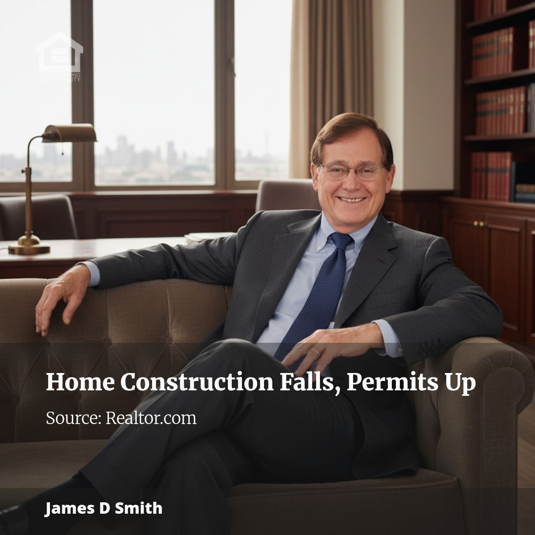 Single-Family Home Construction Plunges in July, But Permits Offer Signs of Hope