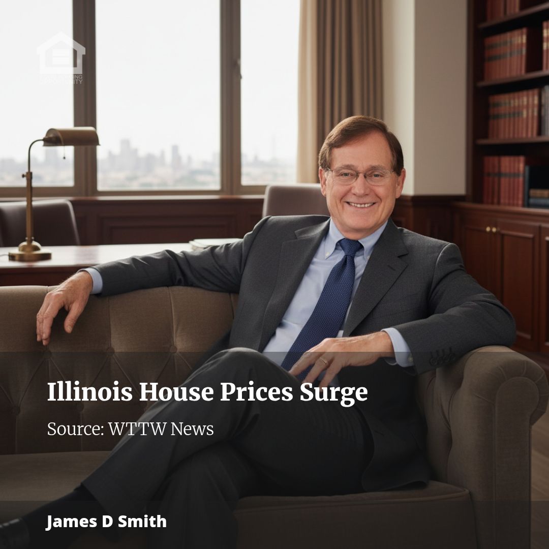 House Prices Jump in Illinois Amid Slow Pace of New Construction